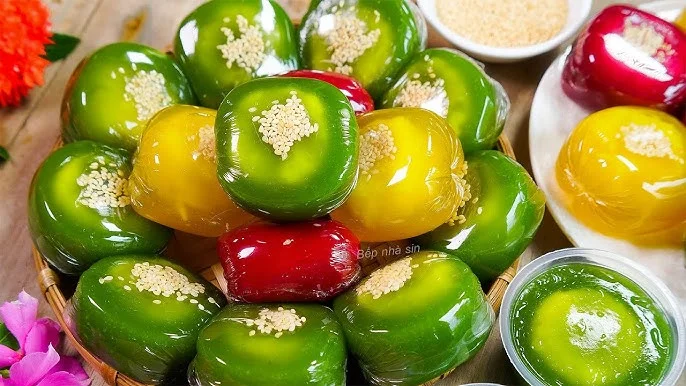 Bánh xu xê với lớp vỏ dai nhẹ, nhân đậu xanh ngọt thanh