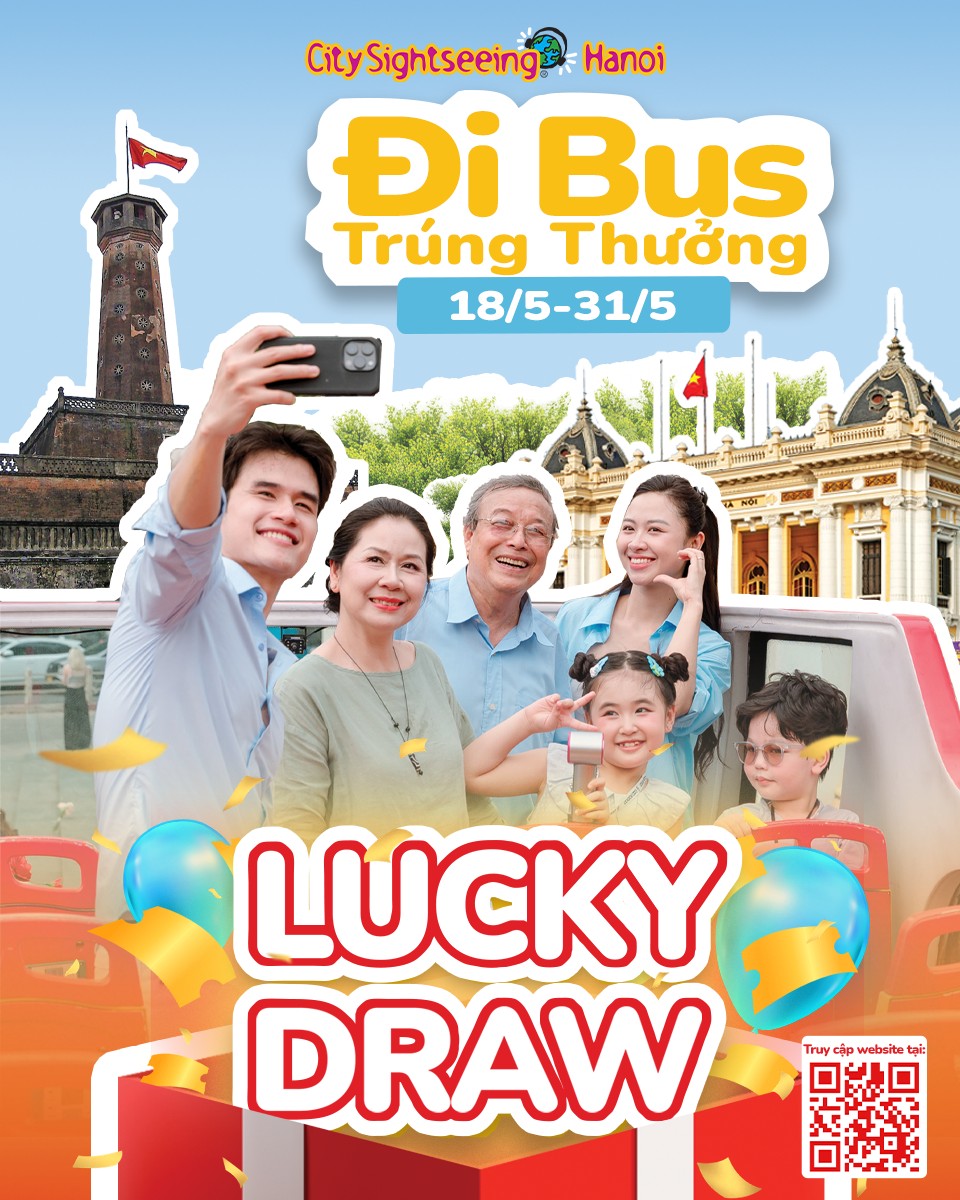 ĐI BUS TRÚNG THƯỞNG - HƠN 500+ PHẦN QUÀ ĐANG CHỜ BẠN