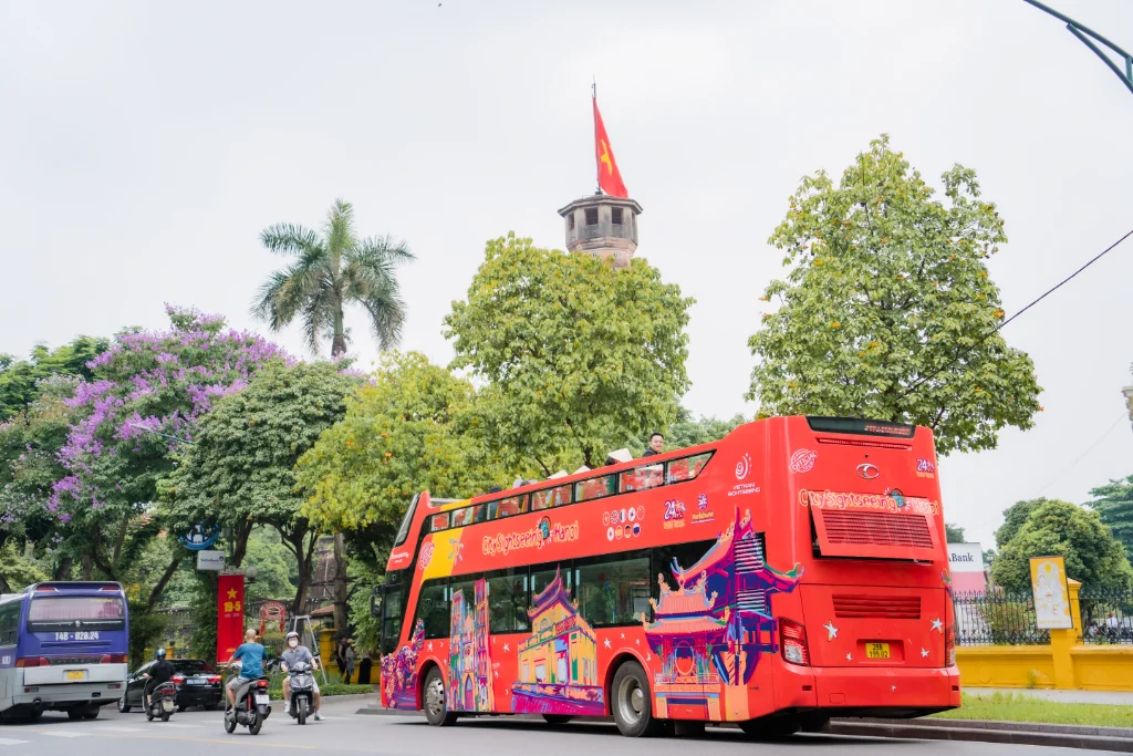 Khám phá Hà Nội cùng Bus 2 tầng Vietnam Sightseeing – hành trình city tour tiện lợi, thú vị và độc đáo