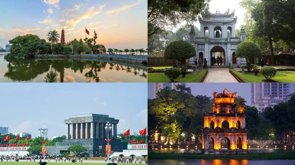 Hà Nội với vô vàn các địa điểm du lịch mà du khách không thể bỏ lỡ