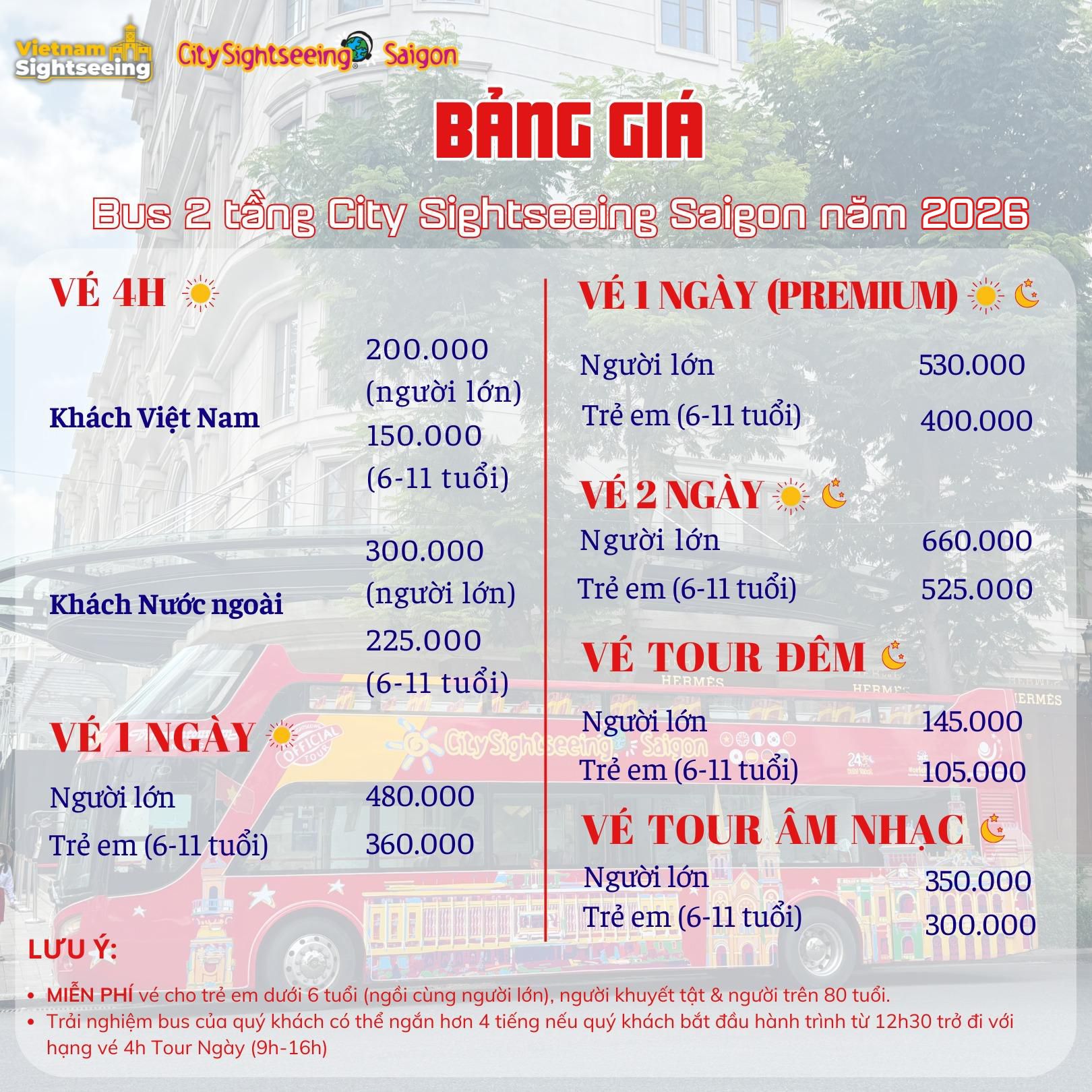 Vé xe bus 2 tầng Sài Gòn 2026