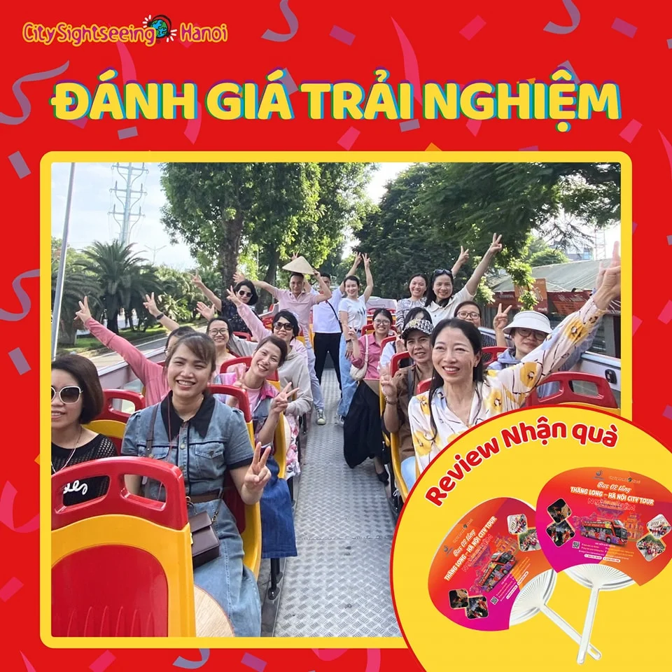 Chương trình Review Trải Nghiệm – Nhận Quà Hot cùng Bus 2 tầng Hà Nội