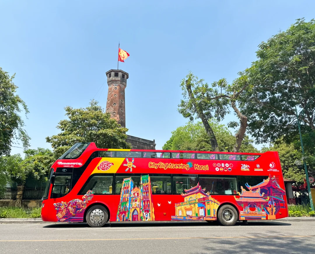 Xe Buýt 2 Tầng Hà Nội - Trải Nghiệm Hop On Hop Off Thủ Đô